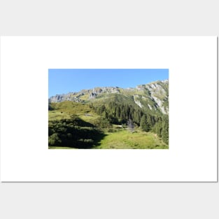 Pizol, Alps, Switzerland Posters and Art